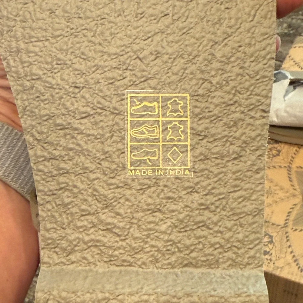 Free People Distressed Olive Green Lace‎ Up Gladiator Sandals Size 38.5 NEW - Picture 9 of 13